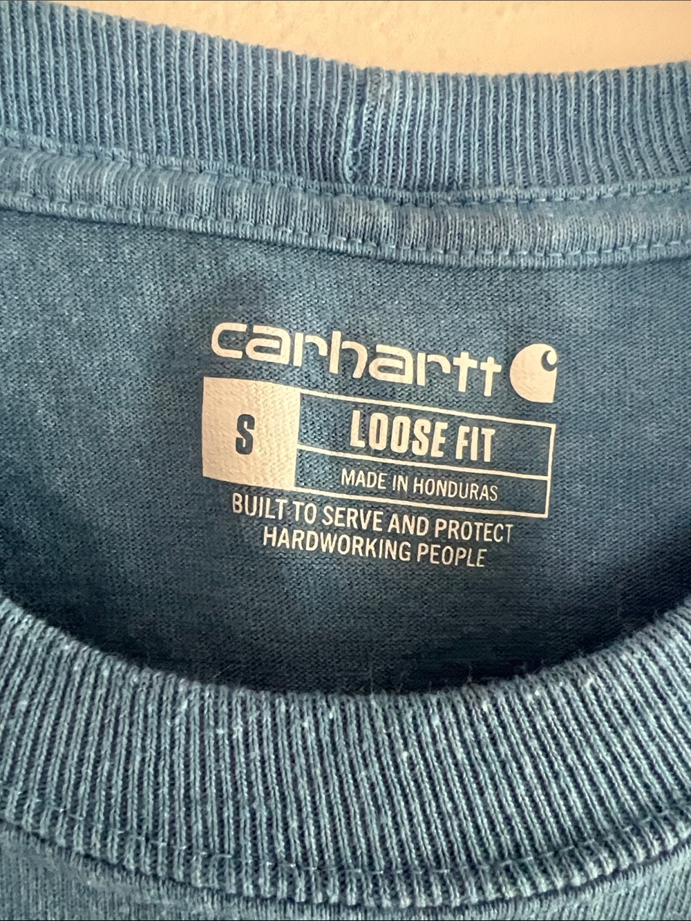 Carhartt men’s tshirt size small, loose fit. - Picture 2 of 2